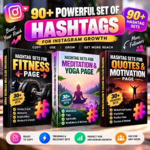 90+ Instagram Hashtag Sets – Fitness, Yoga & Motivation