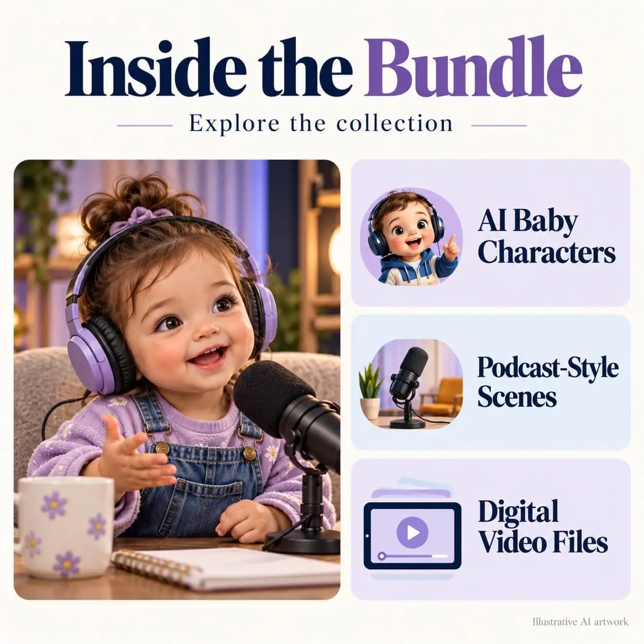 AI Baby Podcast Reels Bundle - Image 5
