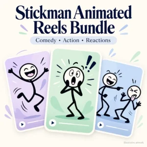 2000+ Stickman Animated Reels Bundle