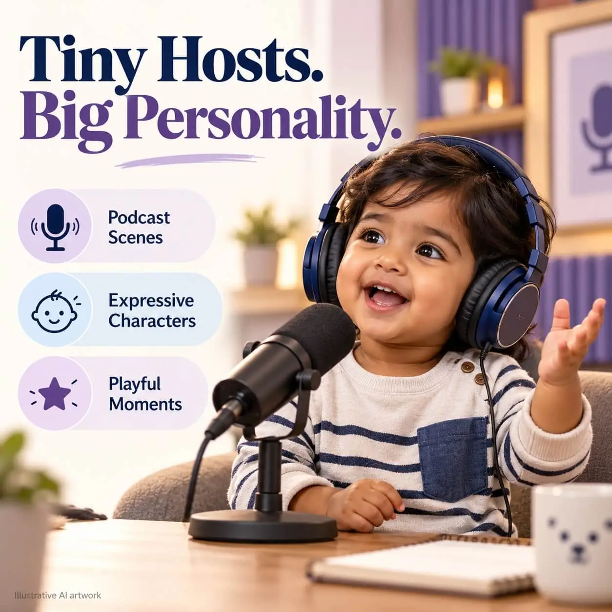 AI Baby Podcast Reels Bundle - Image 2
